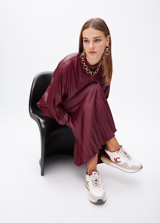 Deportiva Con Suela Personalizada Y estampado Animal Lola Casademunt By Maite