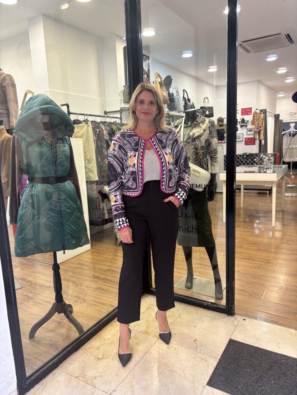 Alternative view of Chaqueta Urban Mosaic