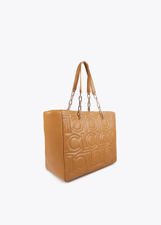 Shopper Acolchado Logotipado Lola Casademunt By Maite - Imagen 4