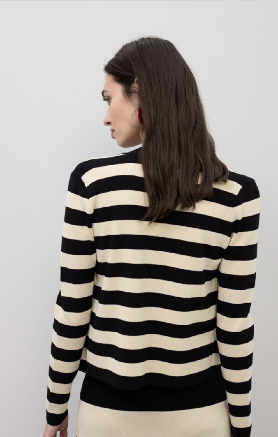 Cardigan Rayas Bicolor Lola Casademunt By Lola - Imagen 5