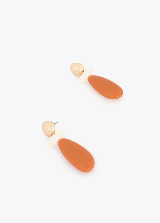 Pendientes Combinados Resina Bicolor Lola Casademunt By Maite - Imagen 3
