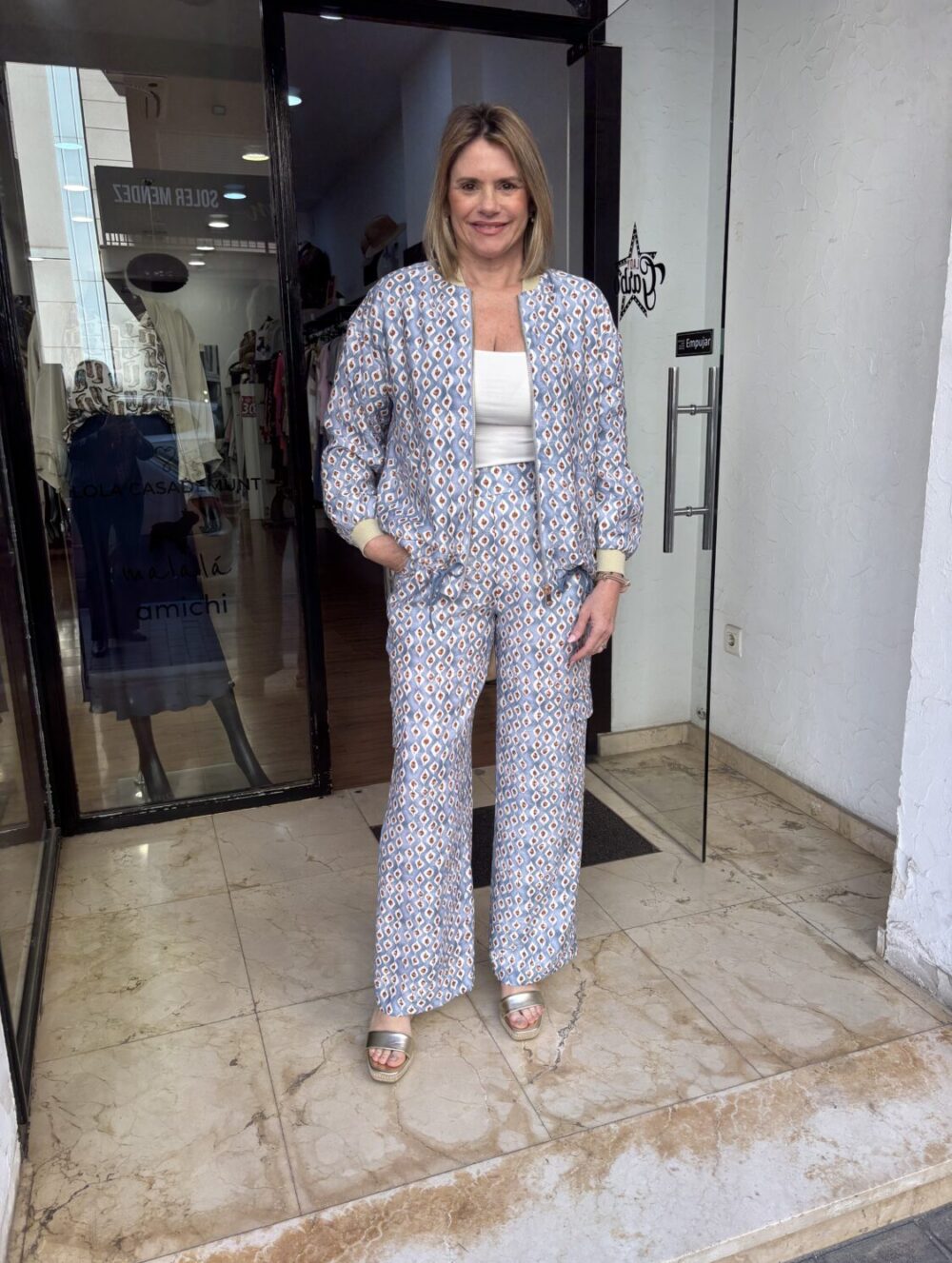 Conjunto Brisa Geométrica Amichi