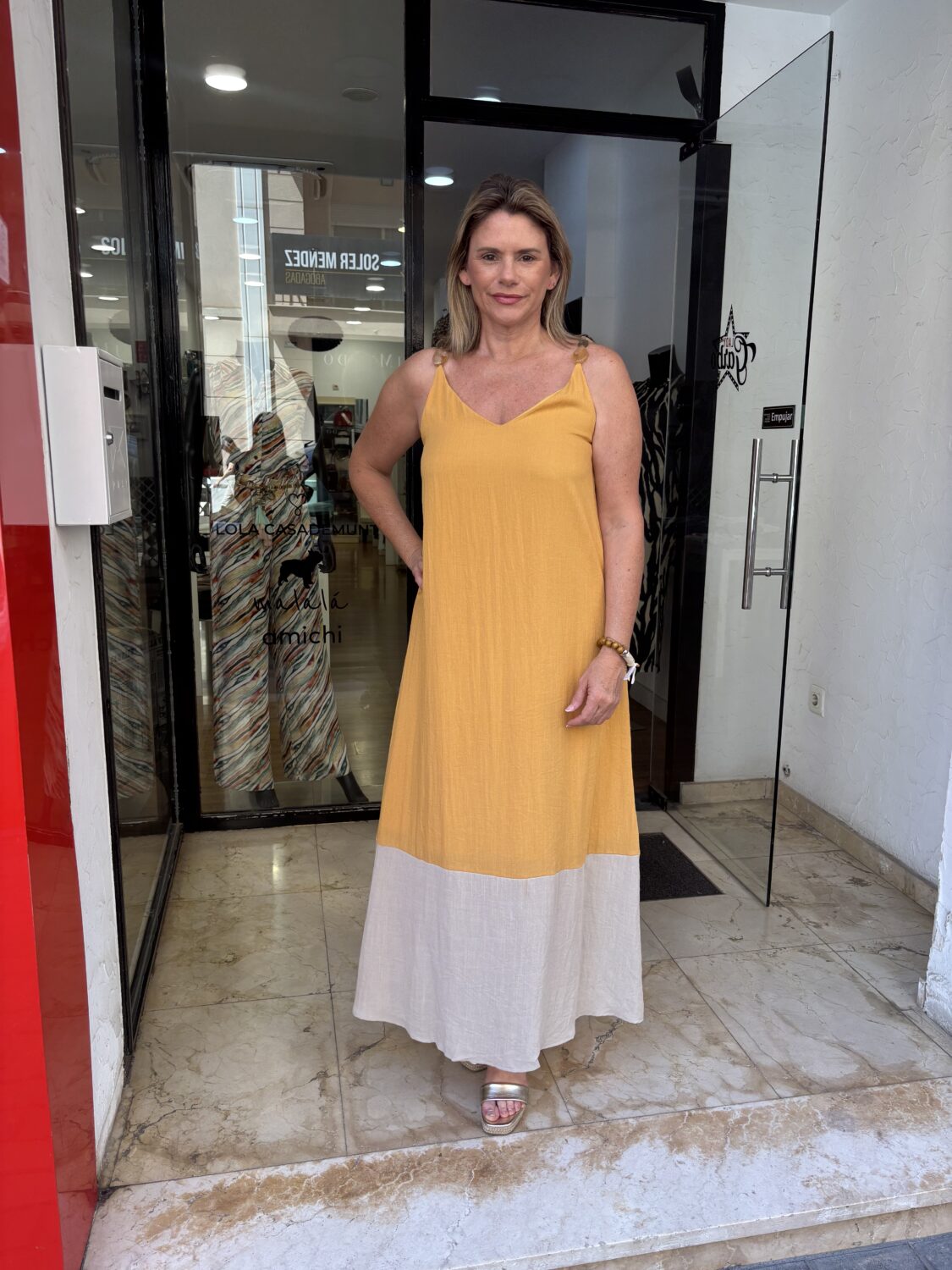 Vestido Sol De Arena Amichi