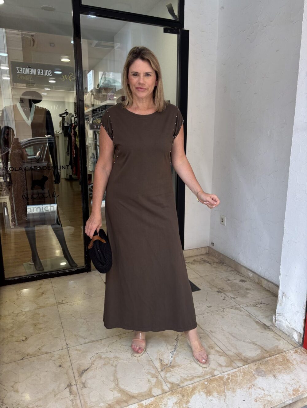 Vestido Atenea Tachuelas