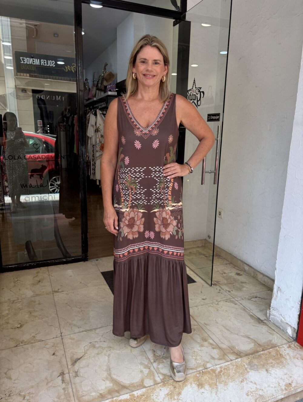 Alternative view of Vestido Tropical