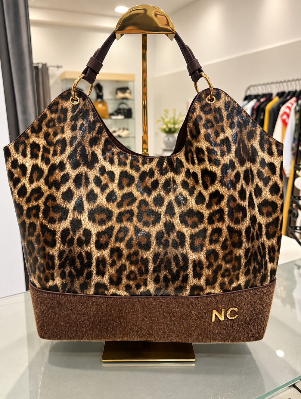 Hobo Leo Pelo Combinado Ánimal Print Noco