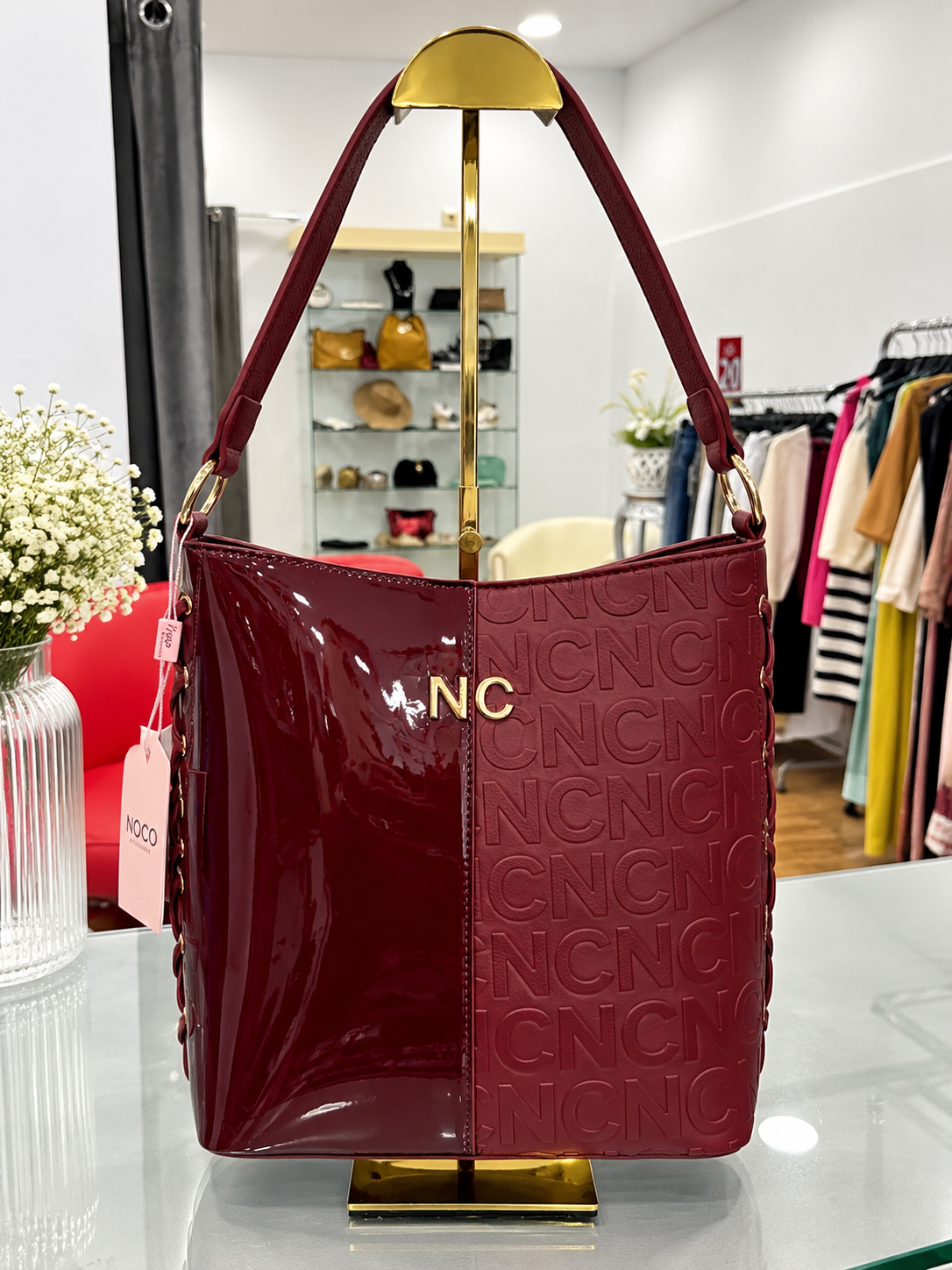Bolso Hobo Doble trenza Noco