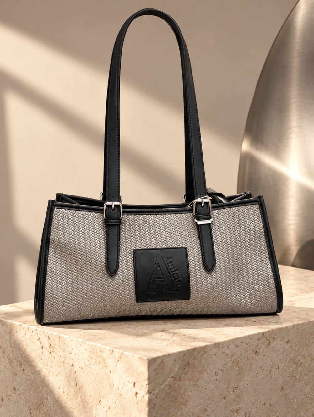 Alternative view of Bolso Trenzado Amichi