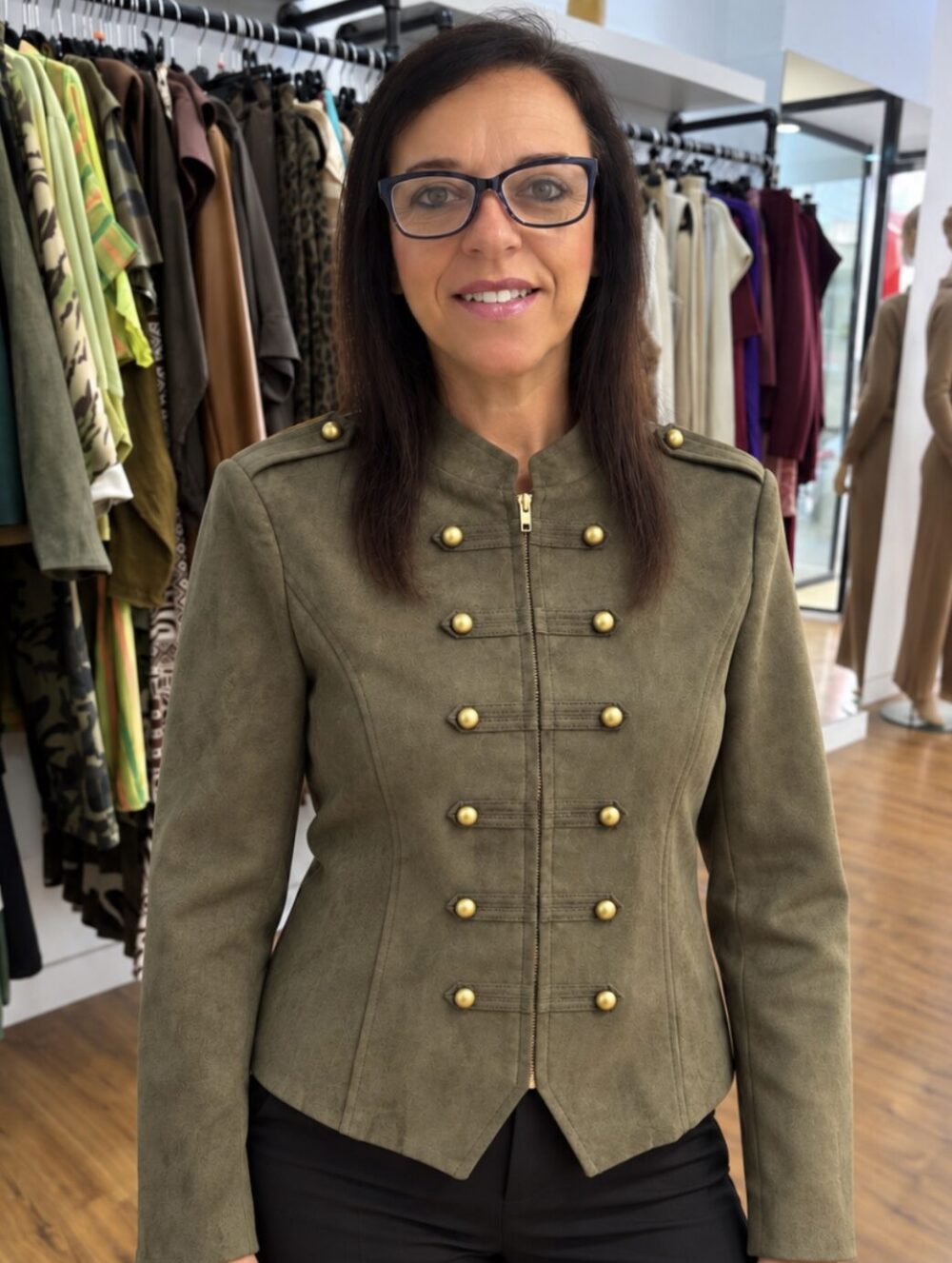 Chaqueta Garbo Militar